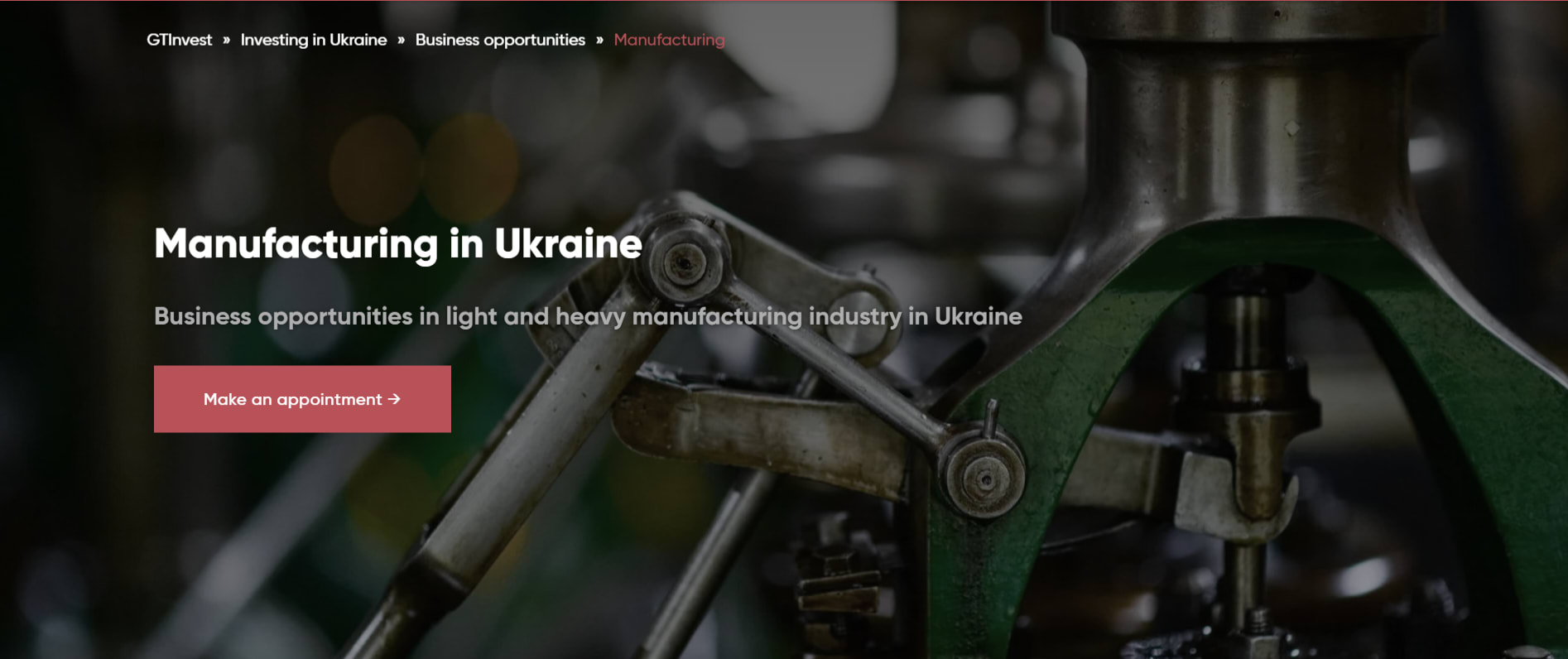 Business manufacturing | The opportunities for manufacturing in Ukraine have historically exceeded any expectations